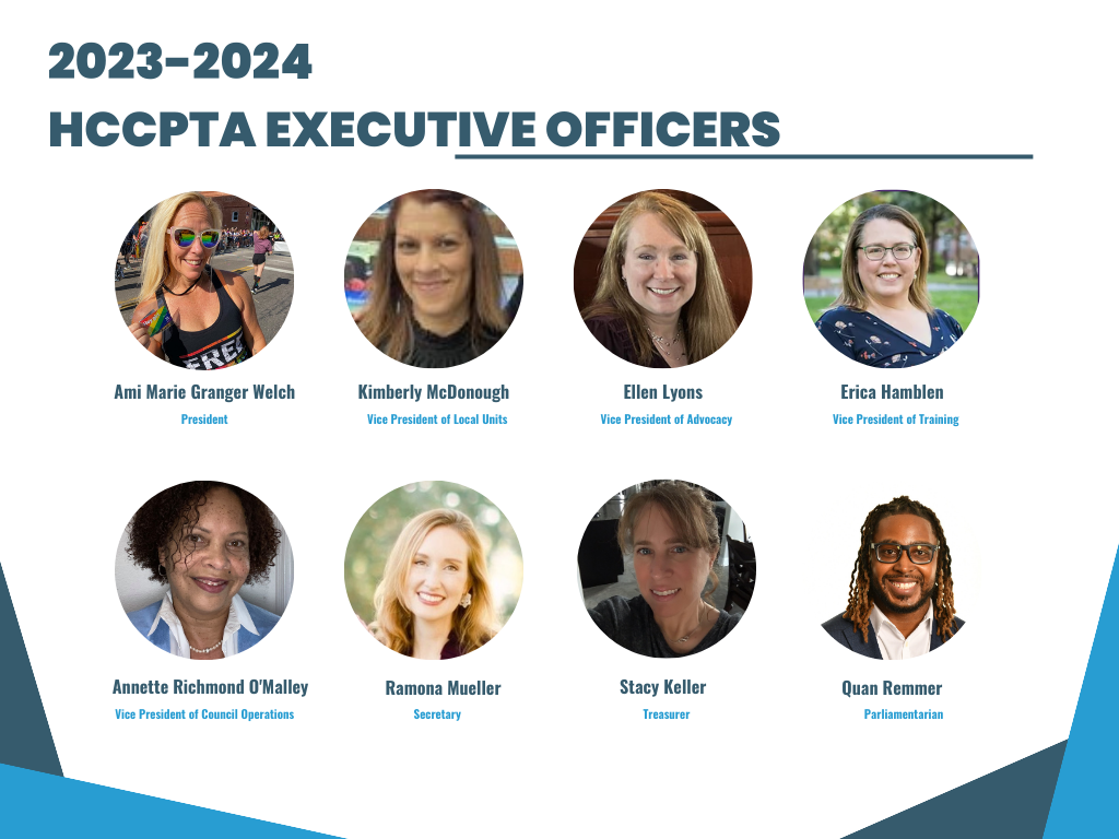 2023-2024 HCCPTA Executive Board 